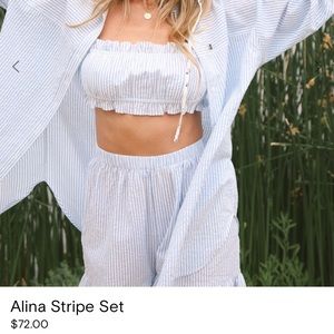 RAHI Alina stripe set